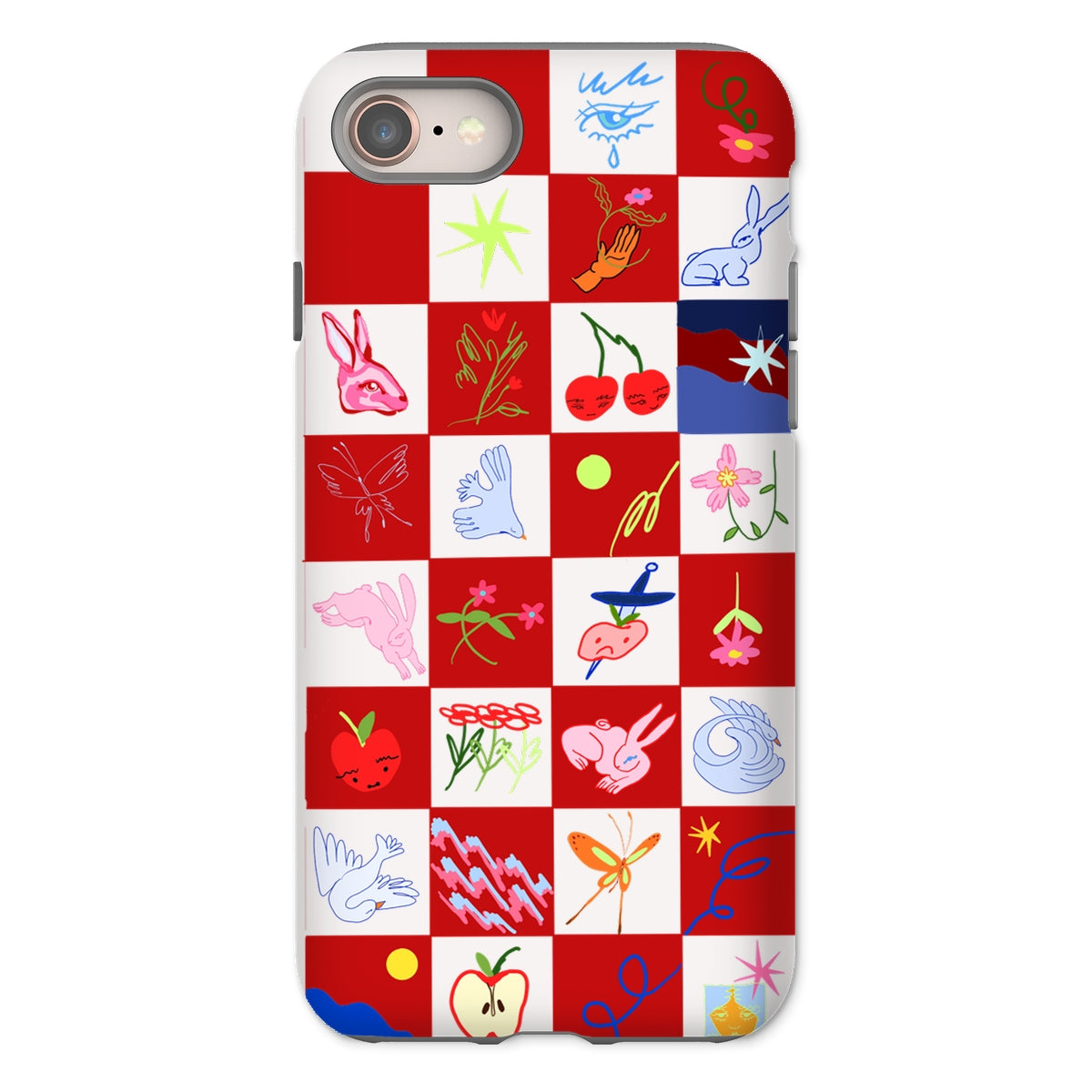 Sweet grid Tough Phone Case