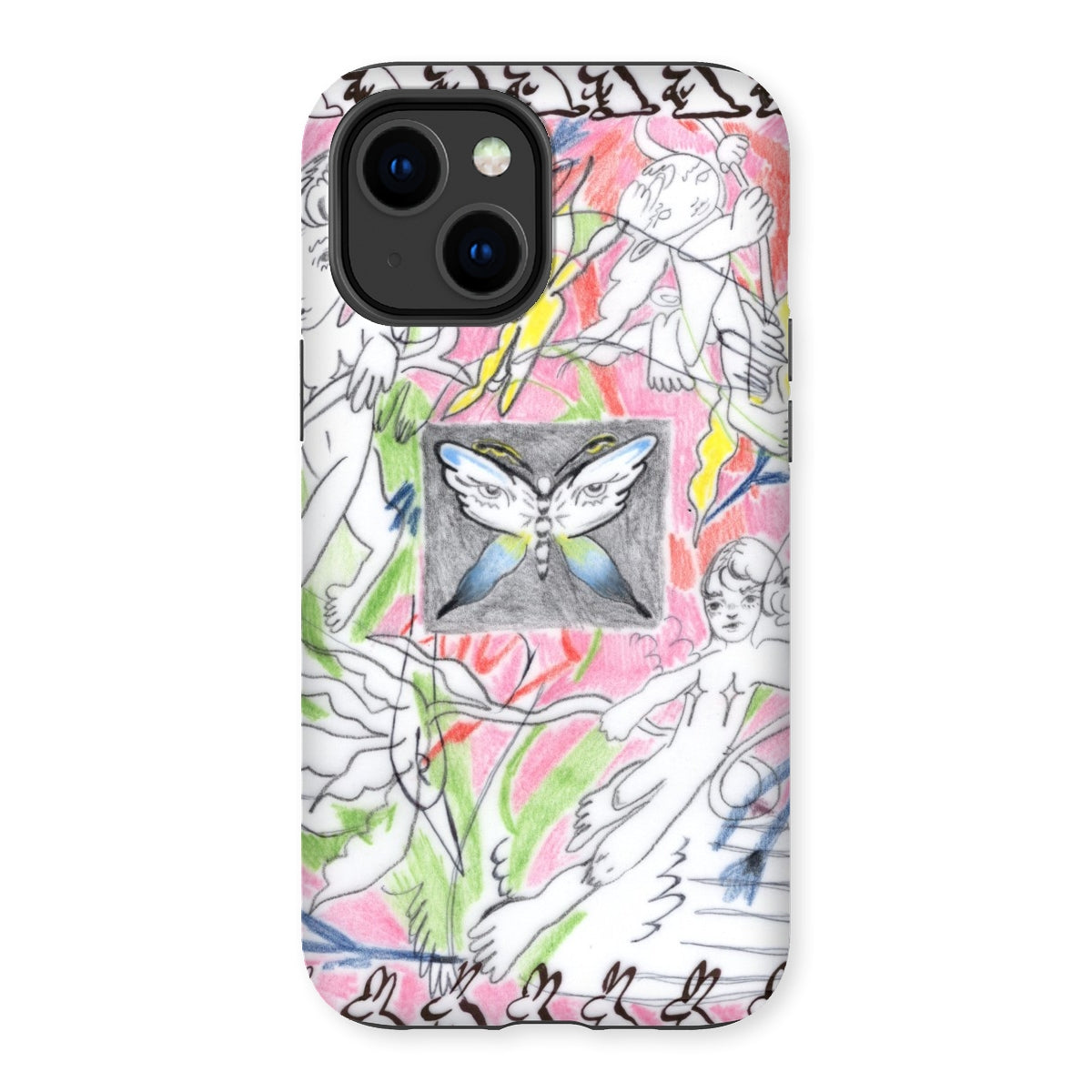 Mixed emotions Tough Phone Case