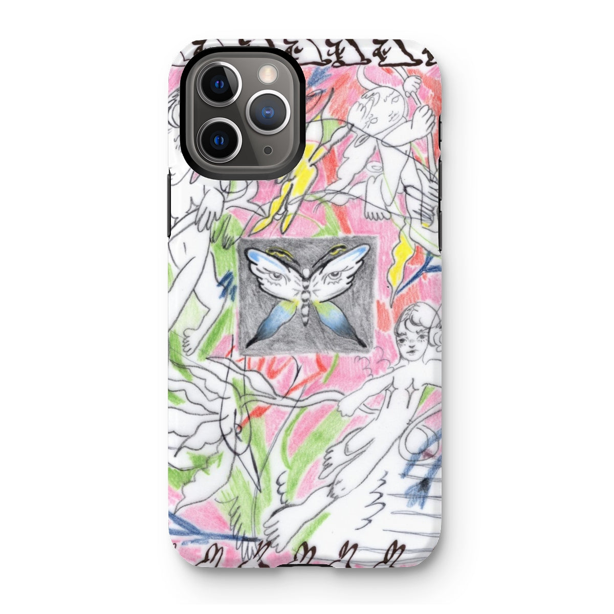 Mixed emotions Tough Phone Case