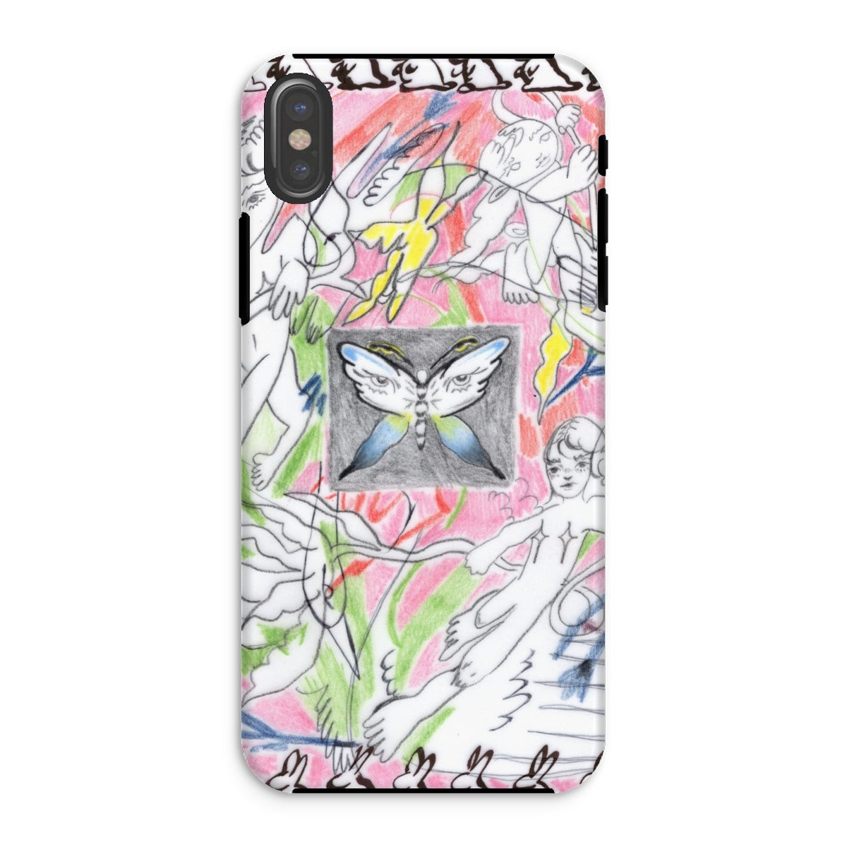 Mixed emotions Tough Phone Case