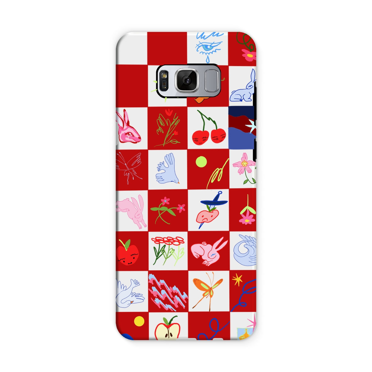Sweet grid Tough Phone Case