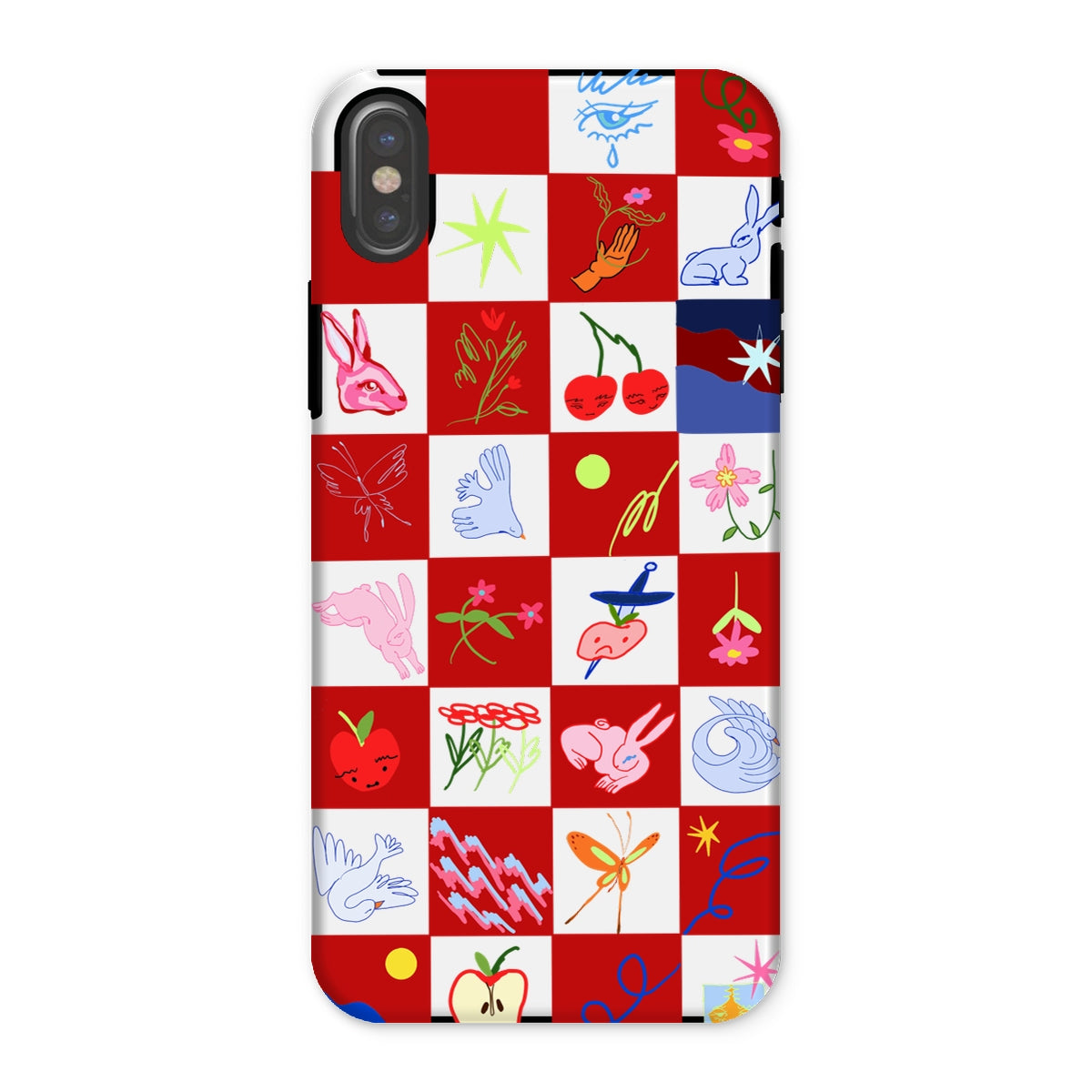 Sweet grid Tough Phone Case