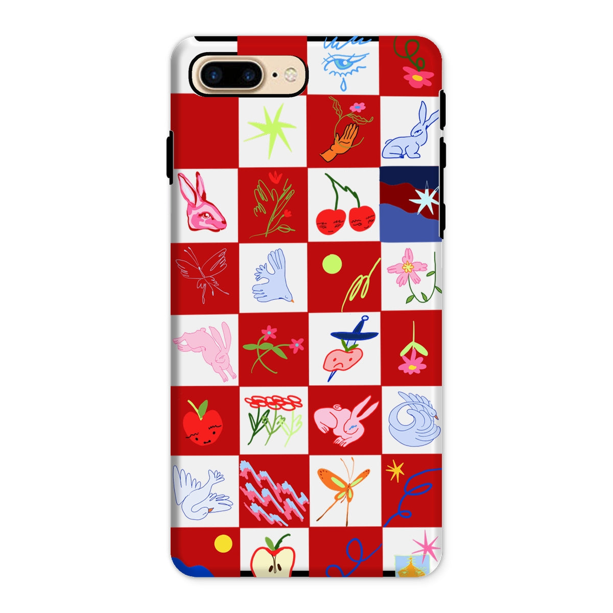 Sweet grid Tough Phone Case