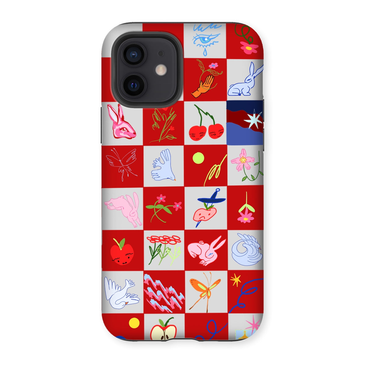 Sweet grid Tough Phone Case