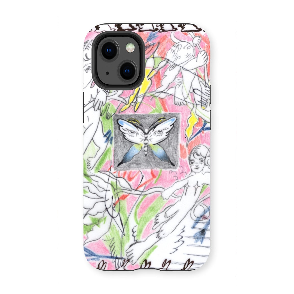Mixed emotions Tough Phone Case