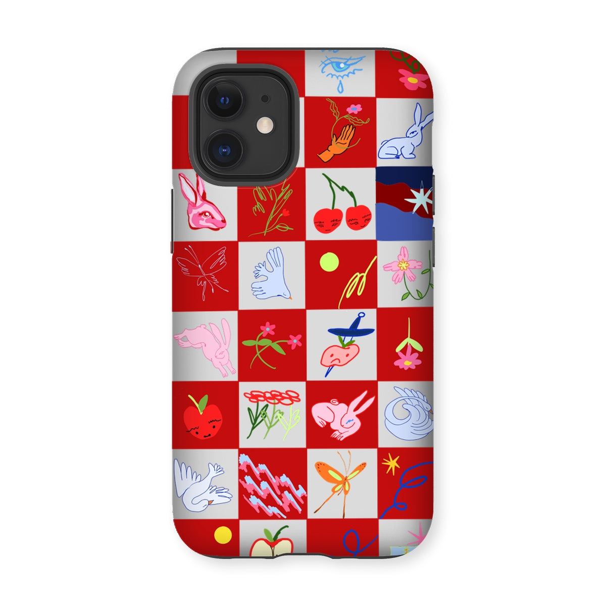 Sweet grid Tough Phone Case