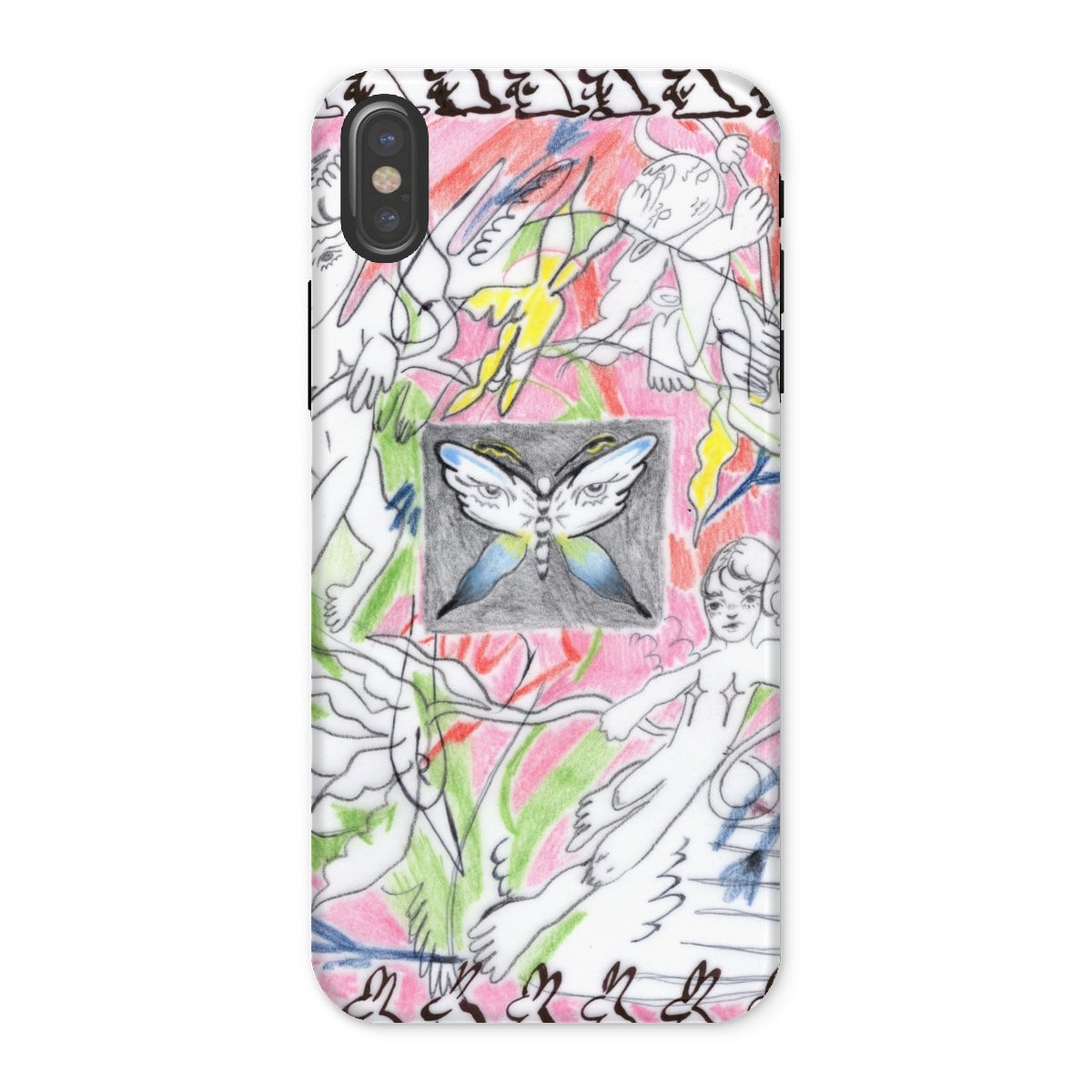 Mixed emotions Tough Phone Case