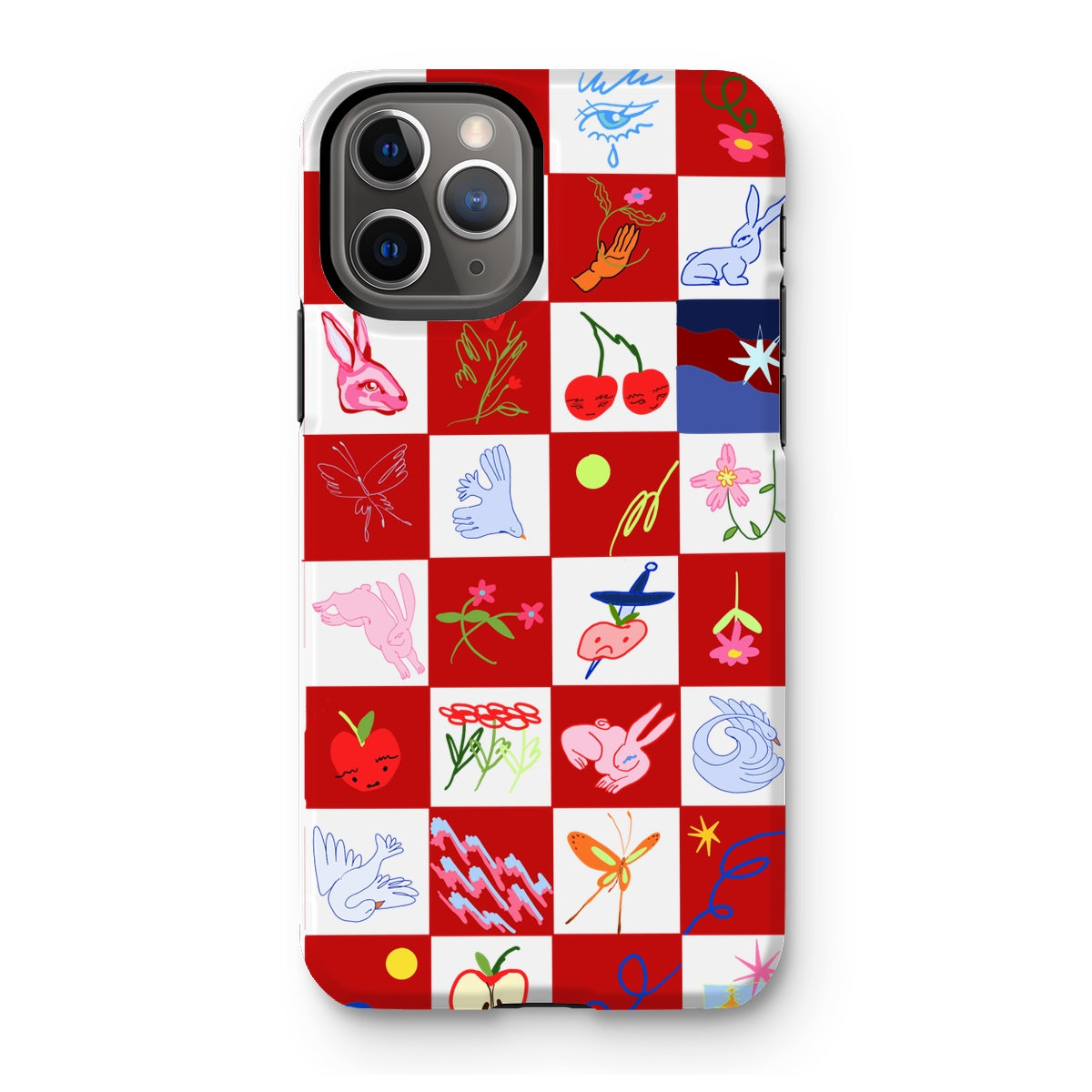 Sweet grid Tough Phone Case