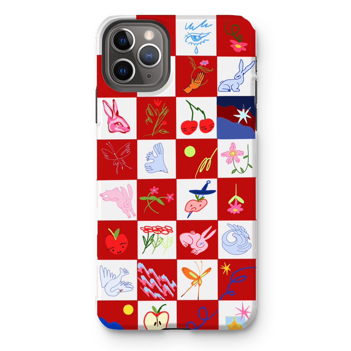 Sweet grid Tough Phone Case