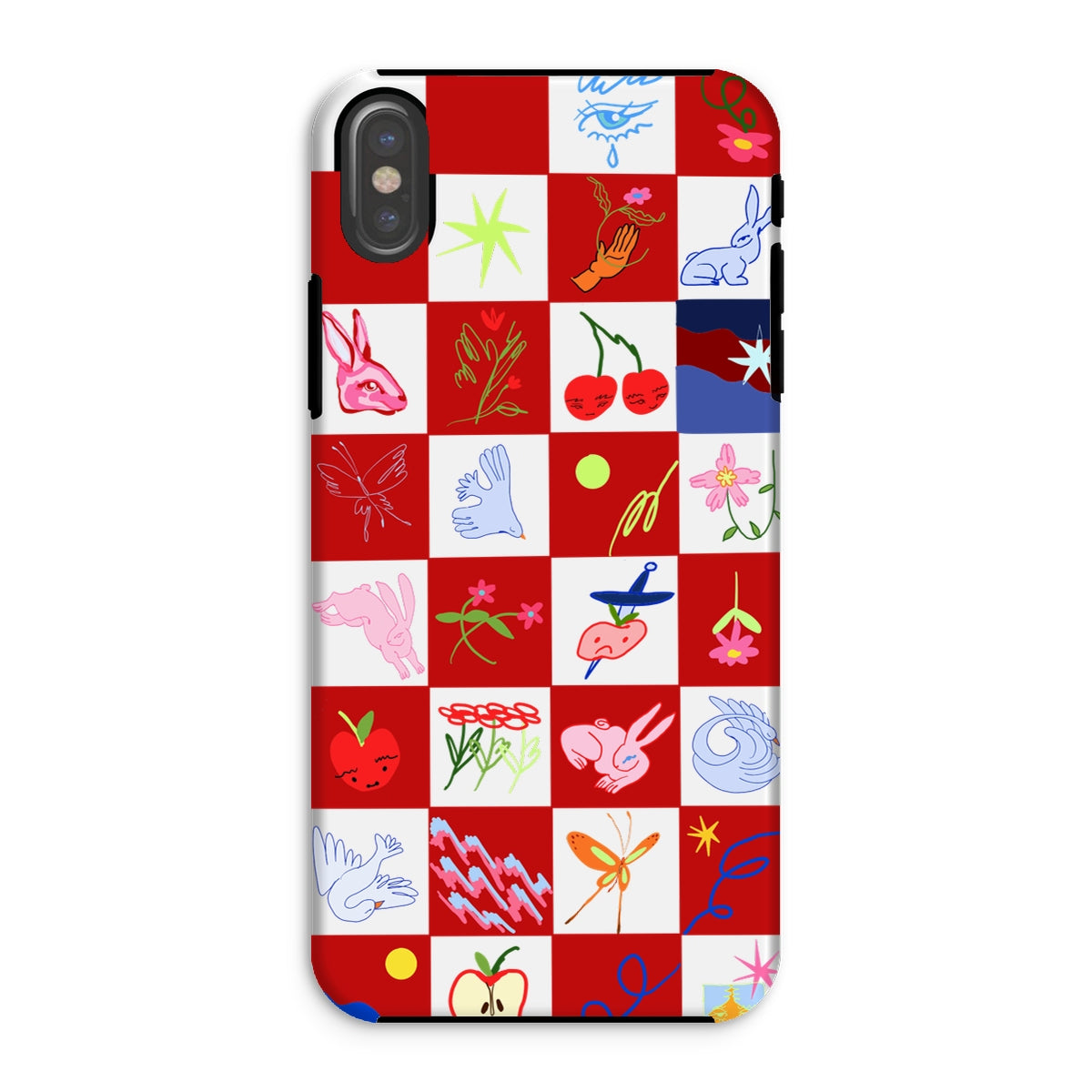 Sweet grid Tough Phone Case