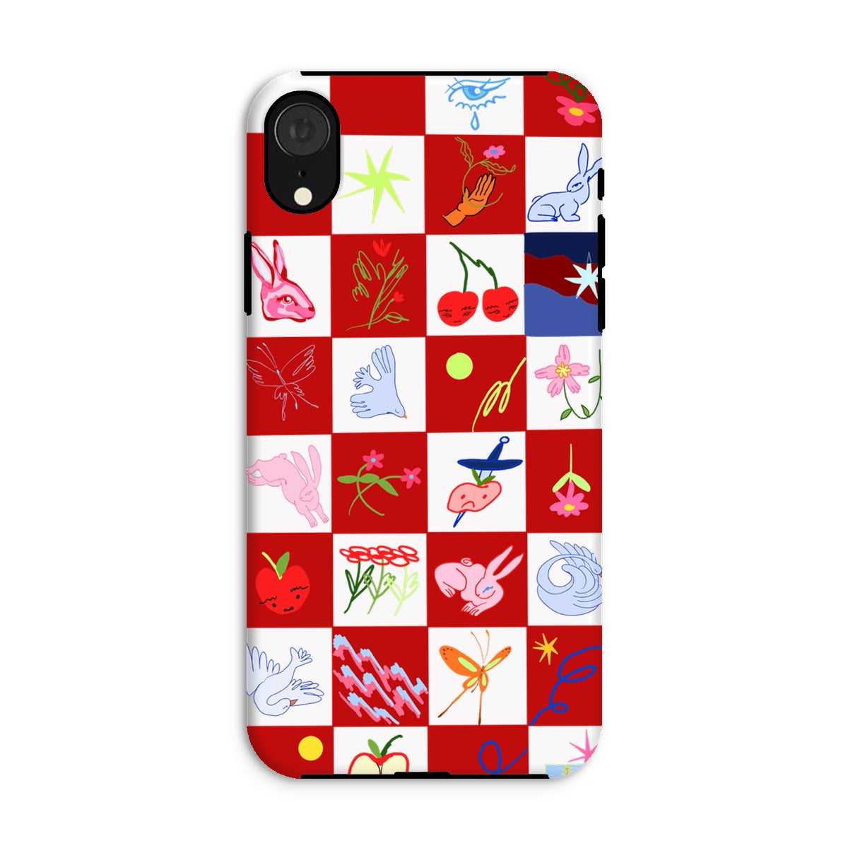 Sweet grid Tough Phone Case