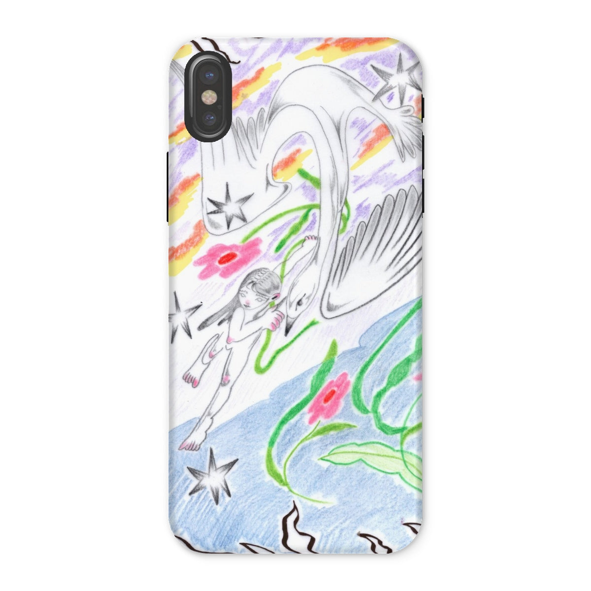 Chase me Tough Phone Case