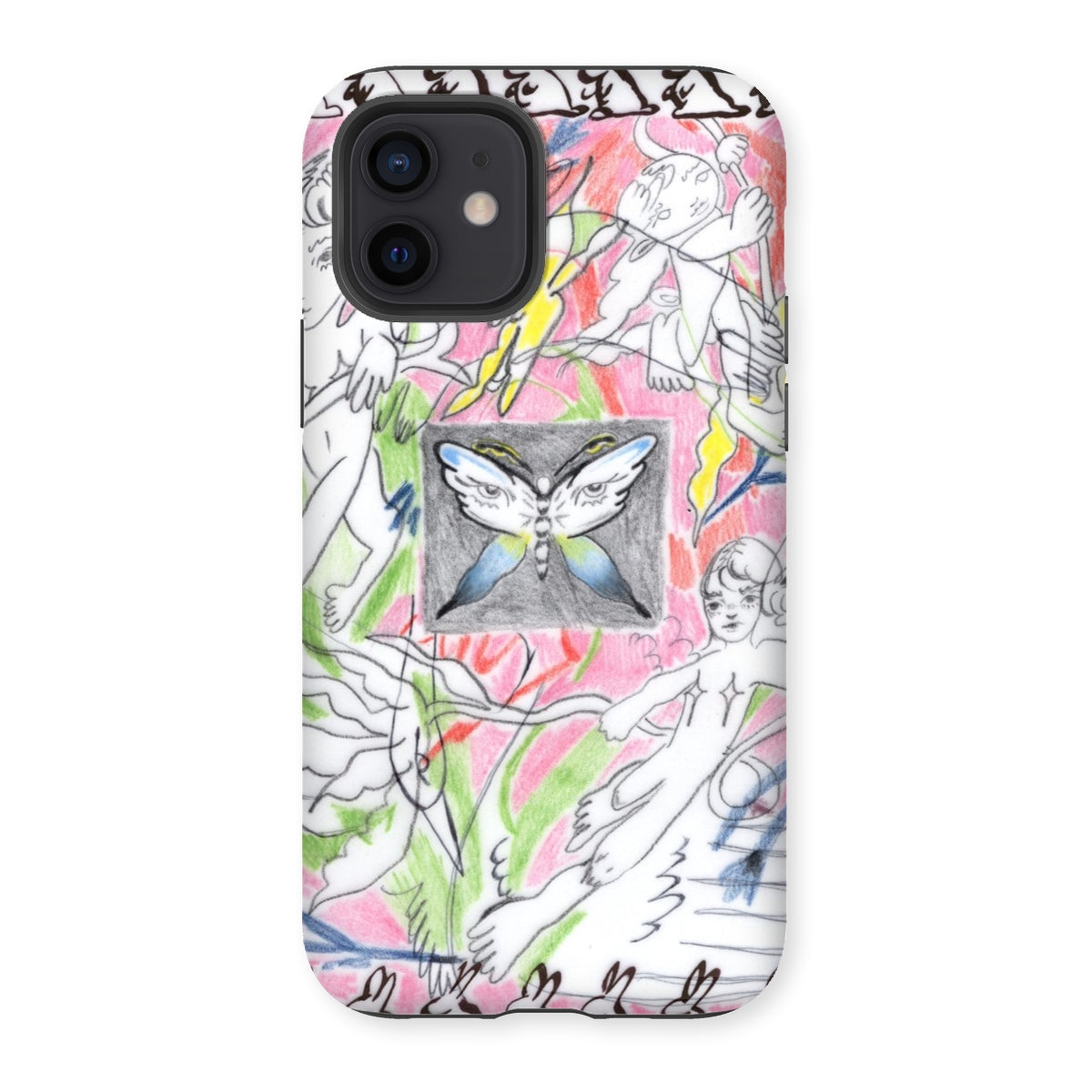 Mixed emotions Tough Phone Case