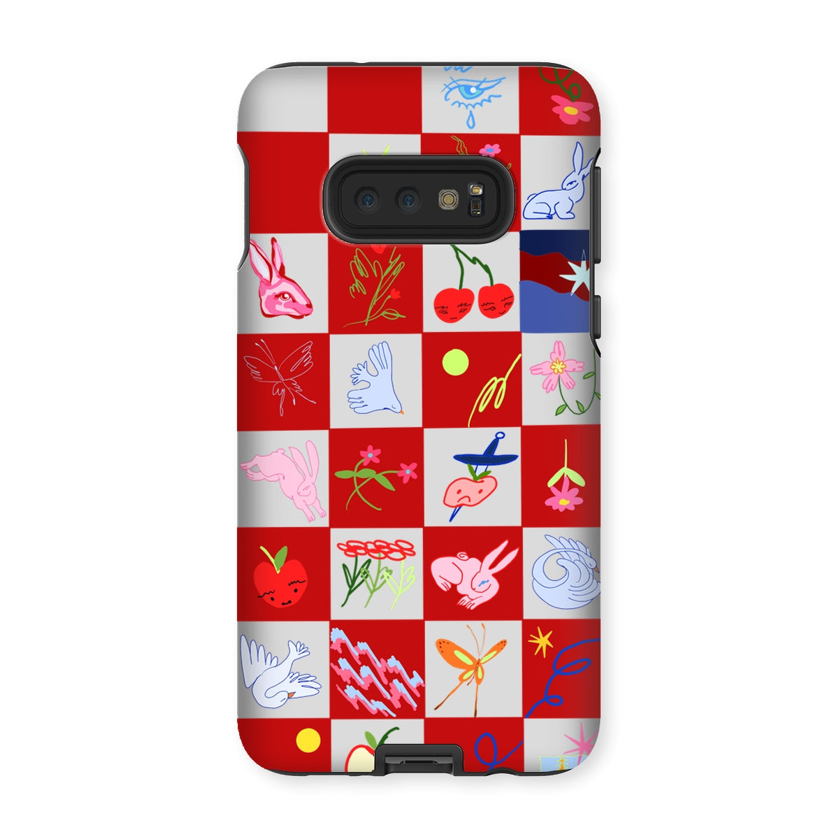 Sweet grid Tough Phone Case