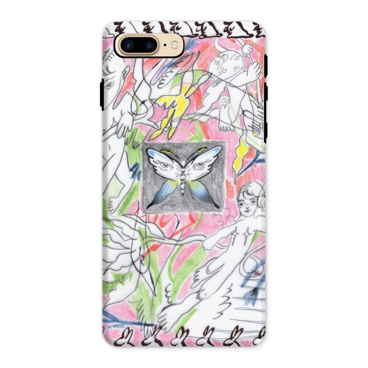 Mixed emotions Tough Phone Case