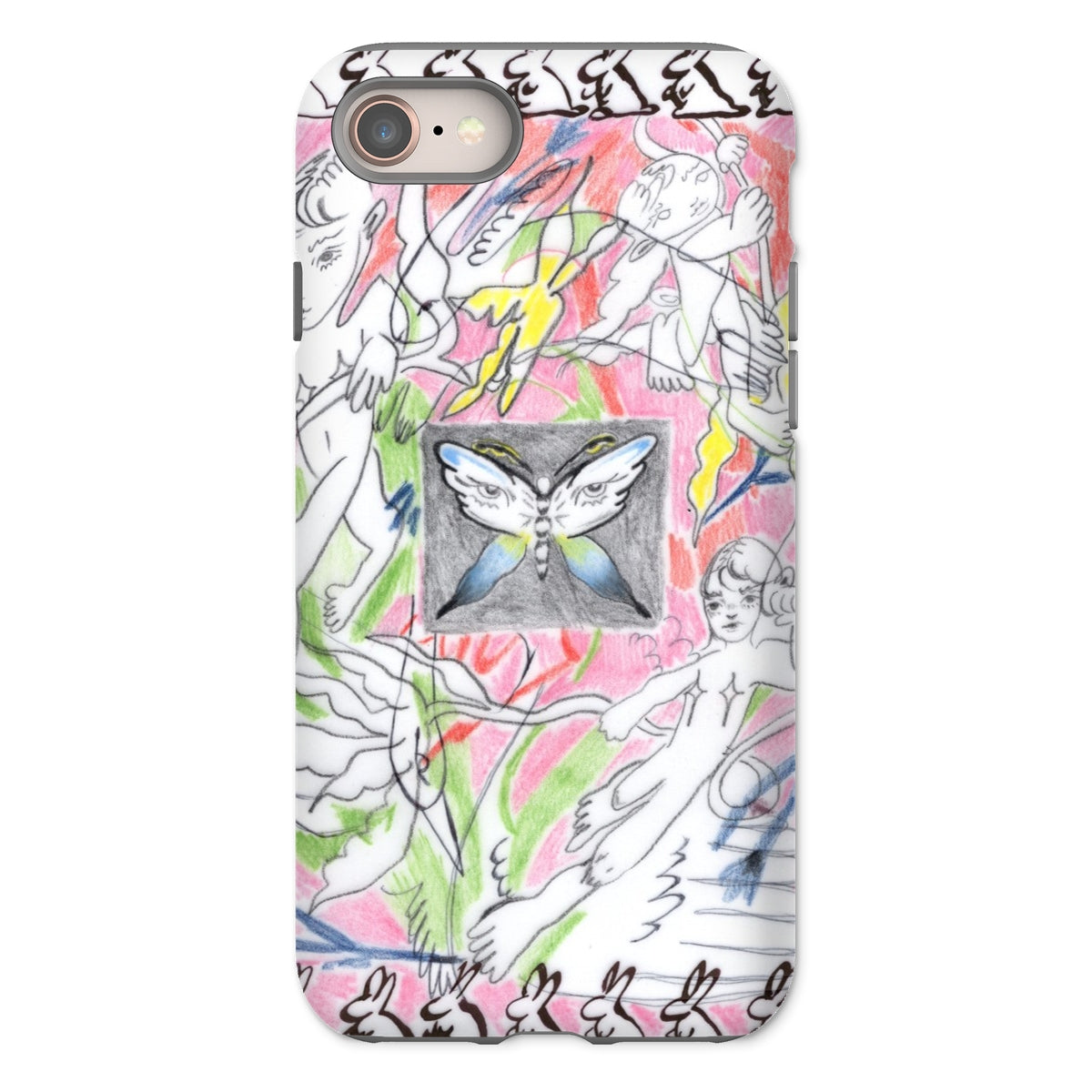 Mixed emotions Tough Phone Case