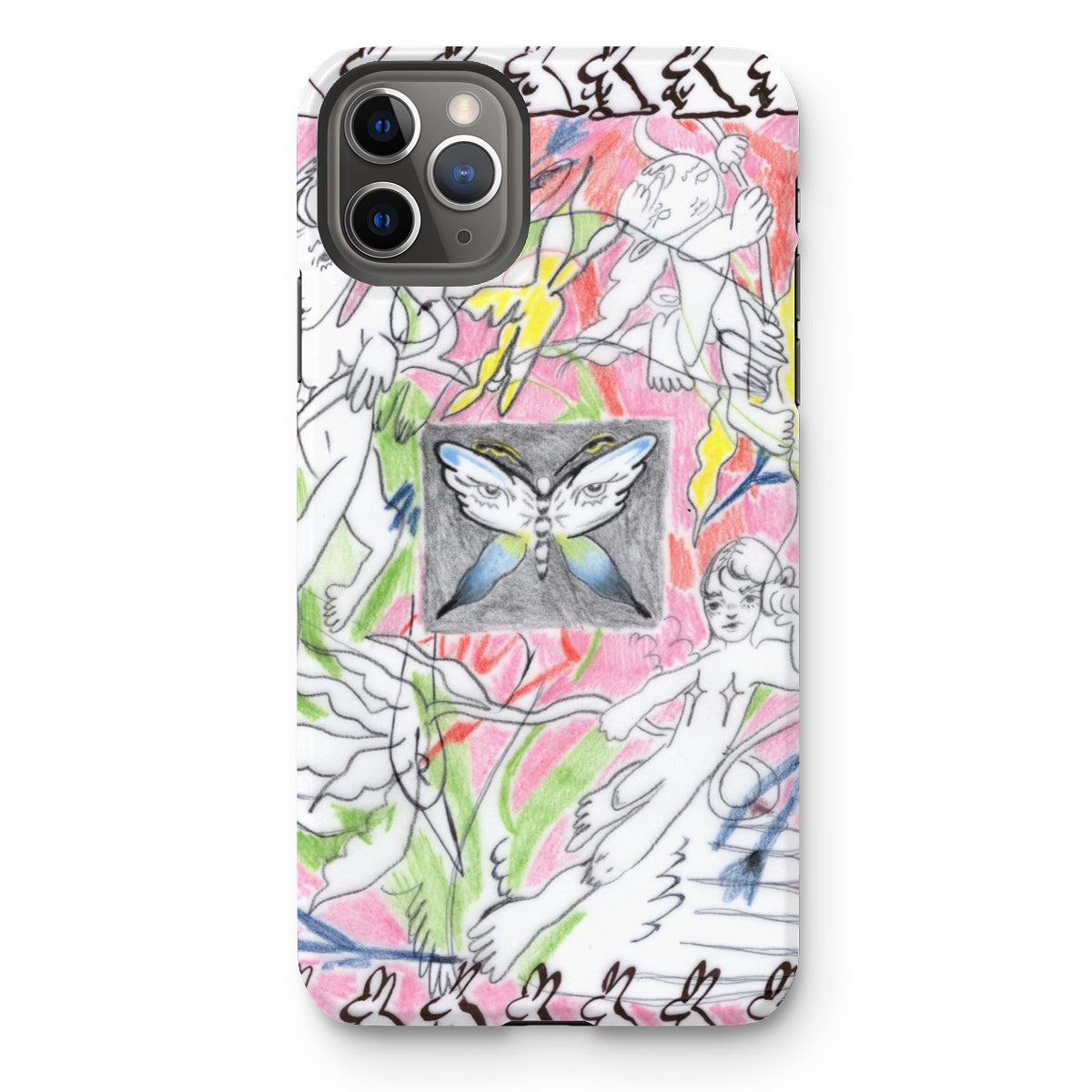 Mixed emotions Tough Phone Case