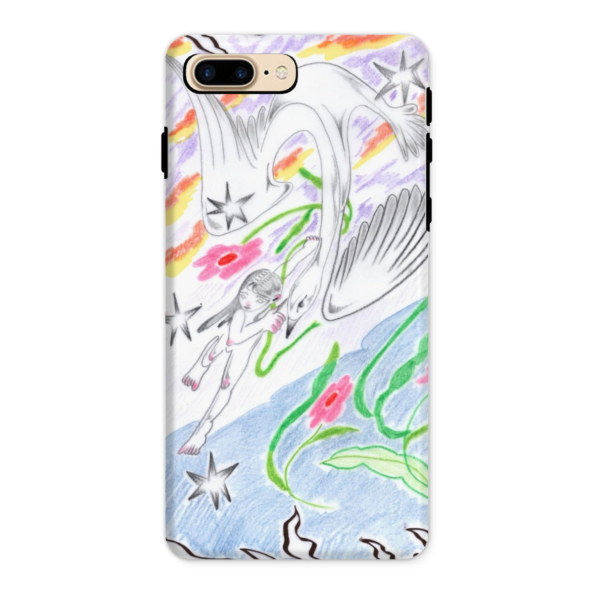 Chase me Tough Phone Case