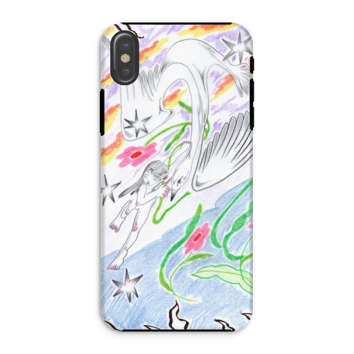 Chase me Tough Phone Case