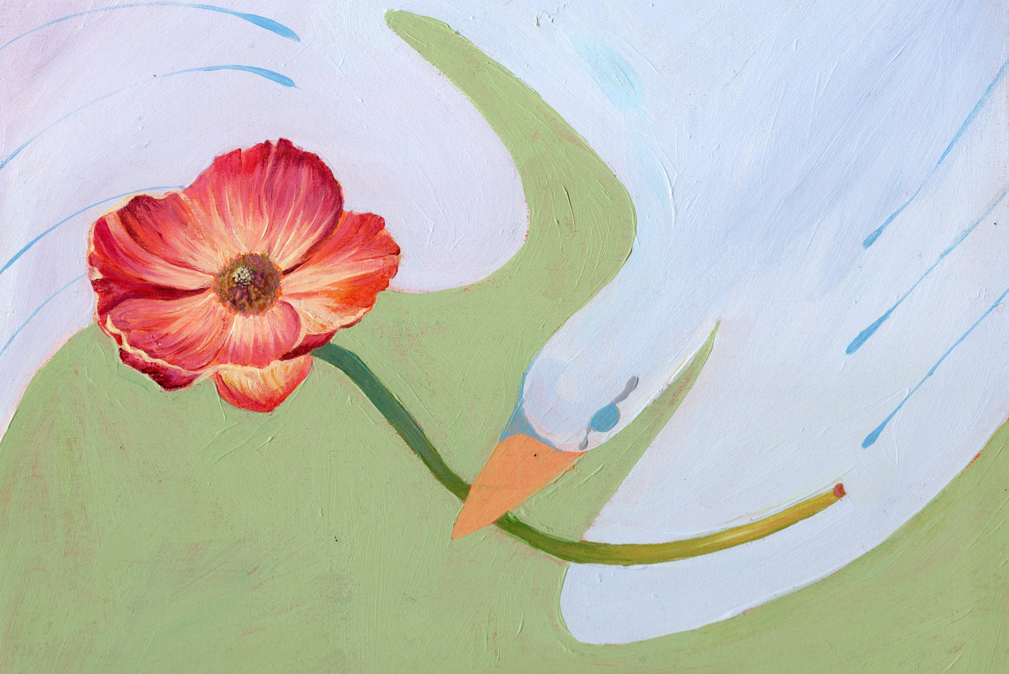 Swan Original Painting