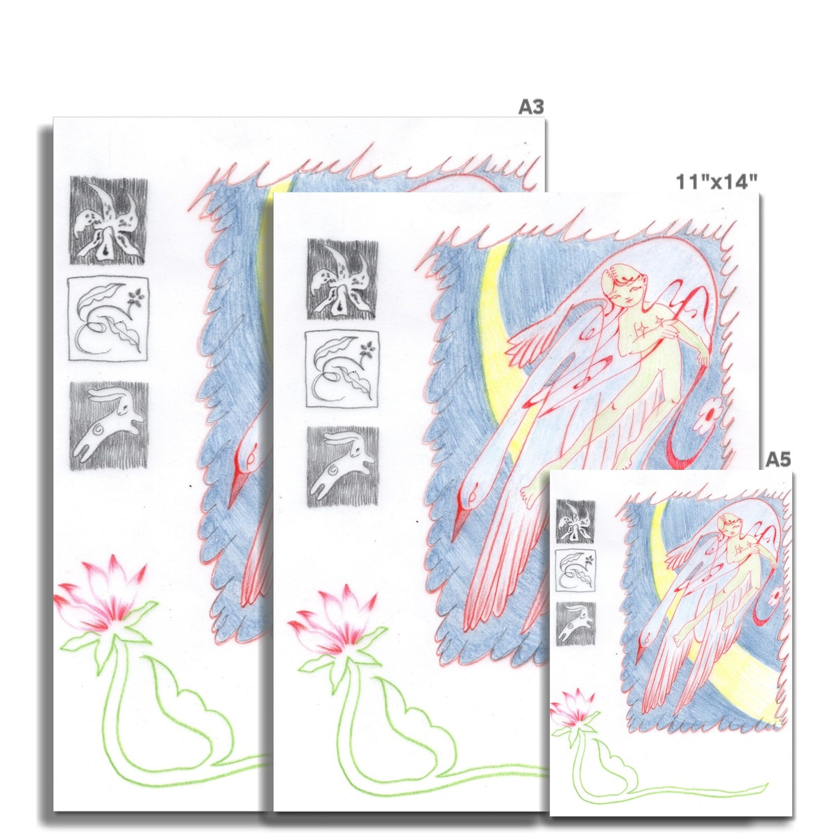 Fly with me Fine Art Print