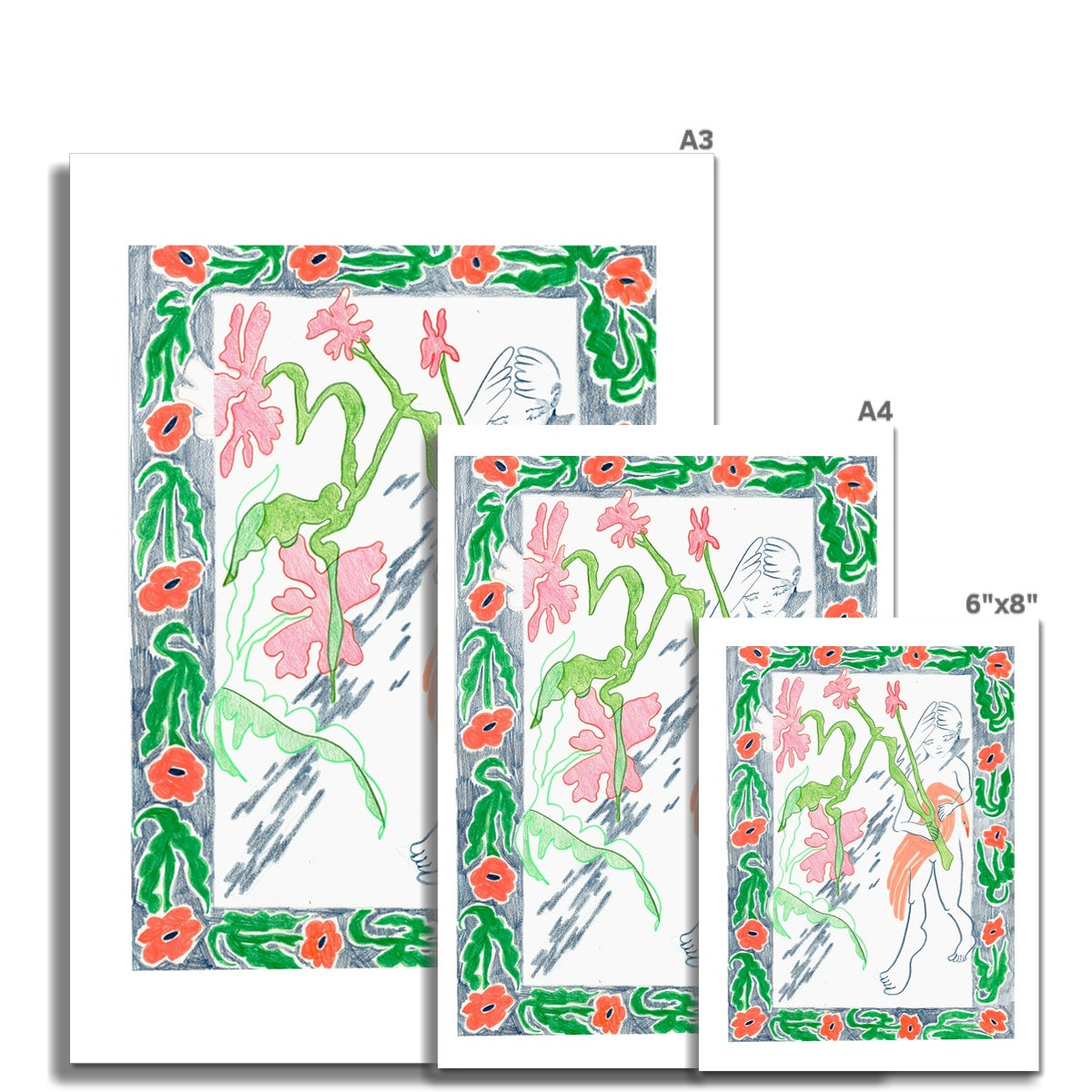 Swan mother Fine Art Print