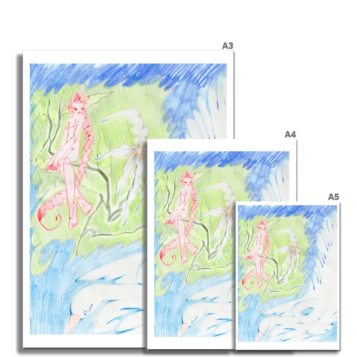 Sitting Fine Art Print