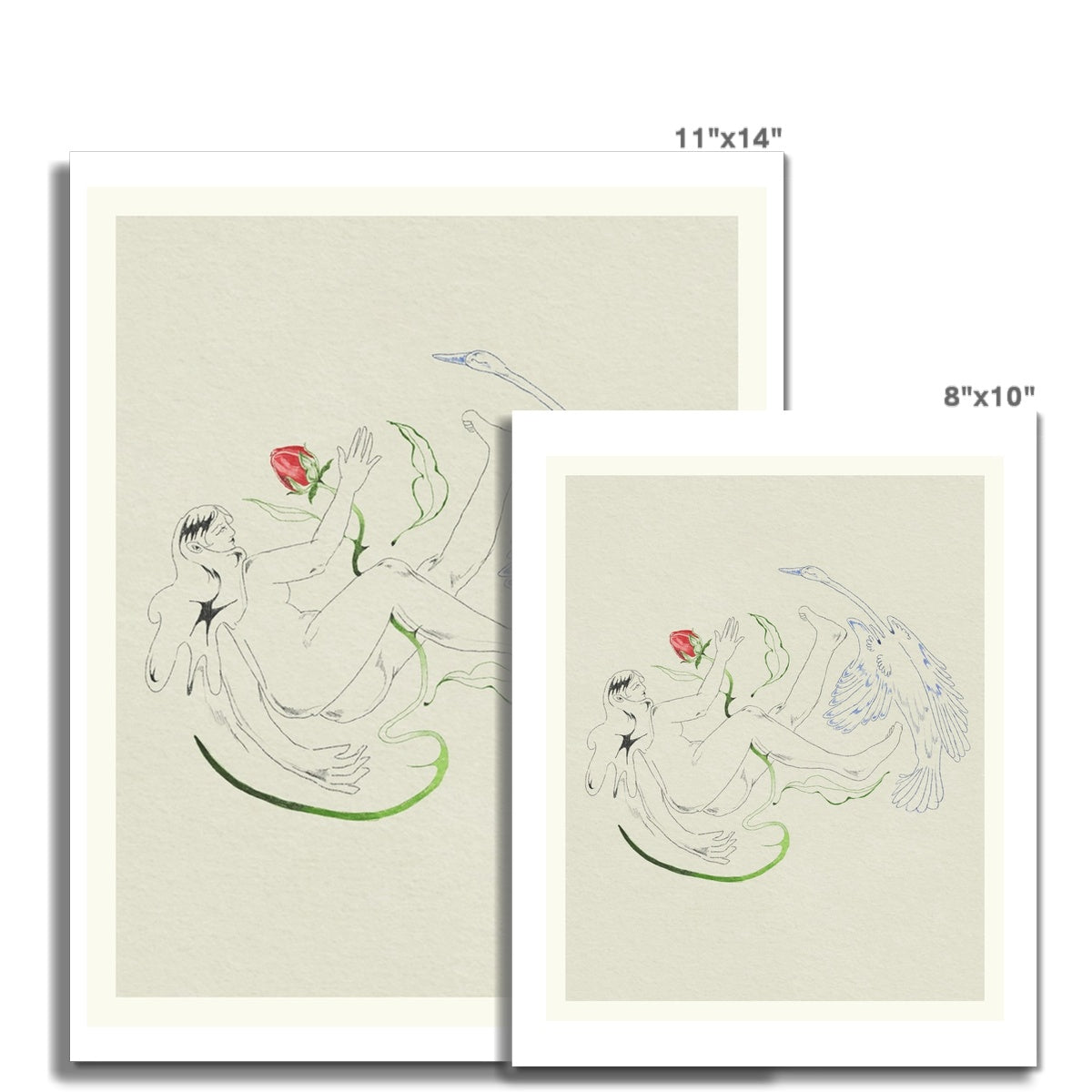 Rose wishes Fine Art Print