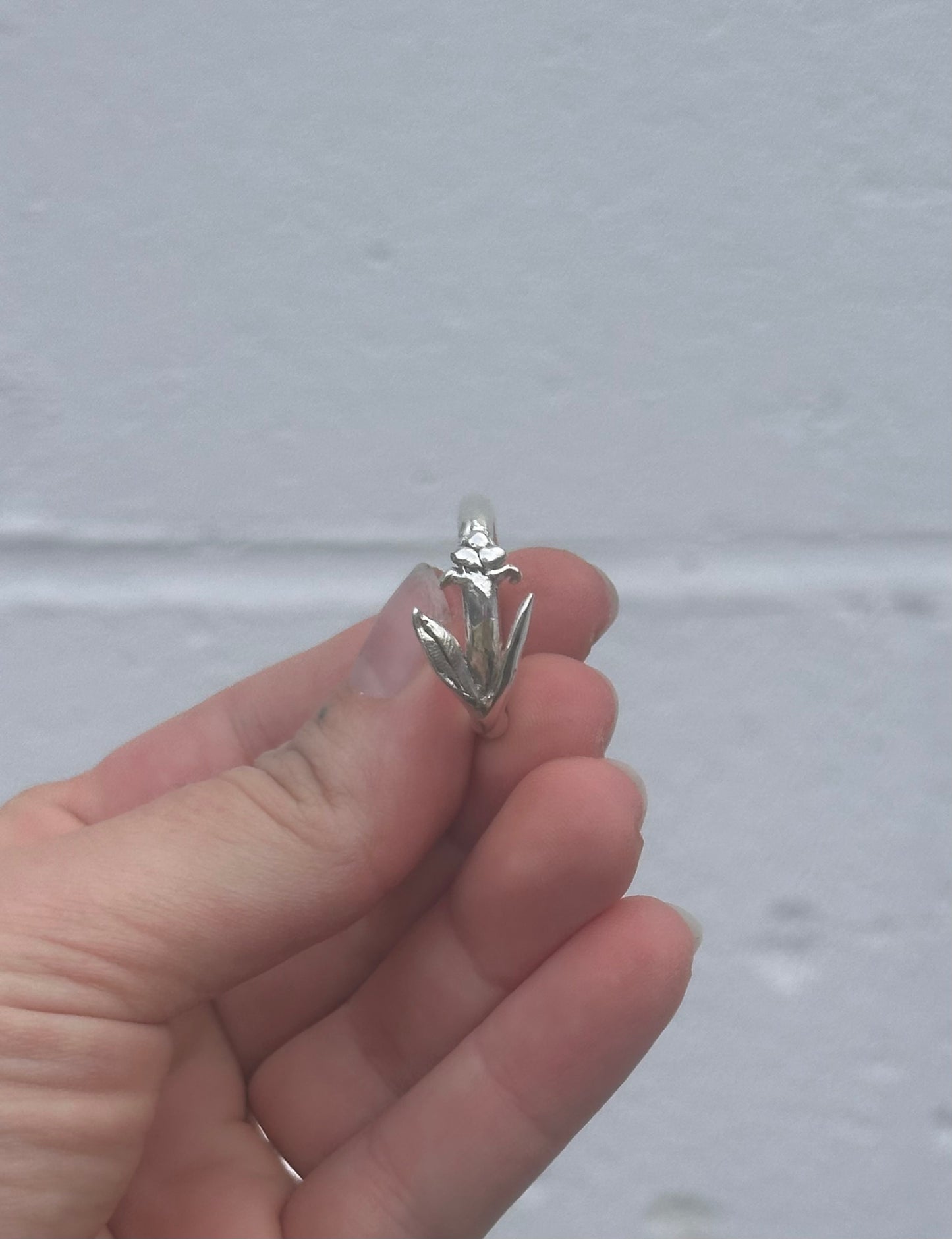 Tulip Ring - Silver