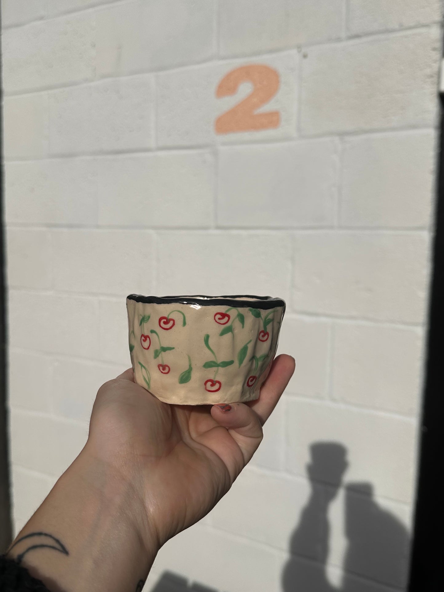 Little cherry pot