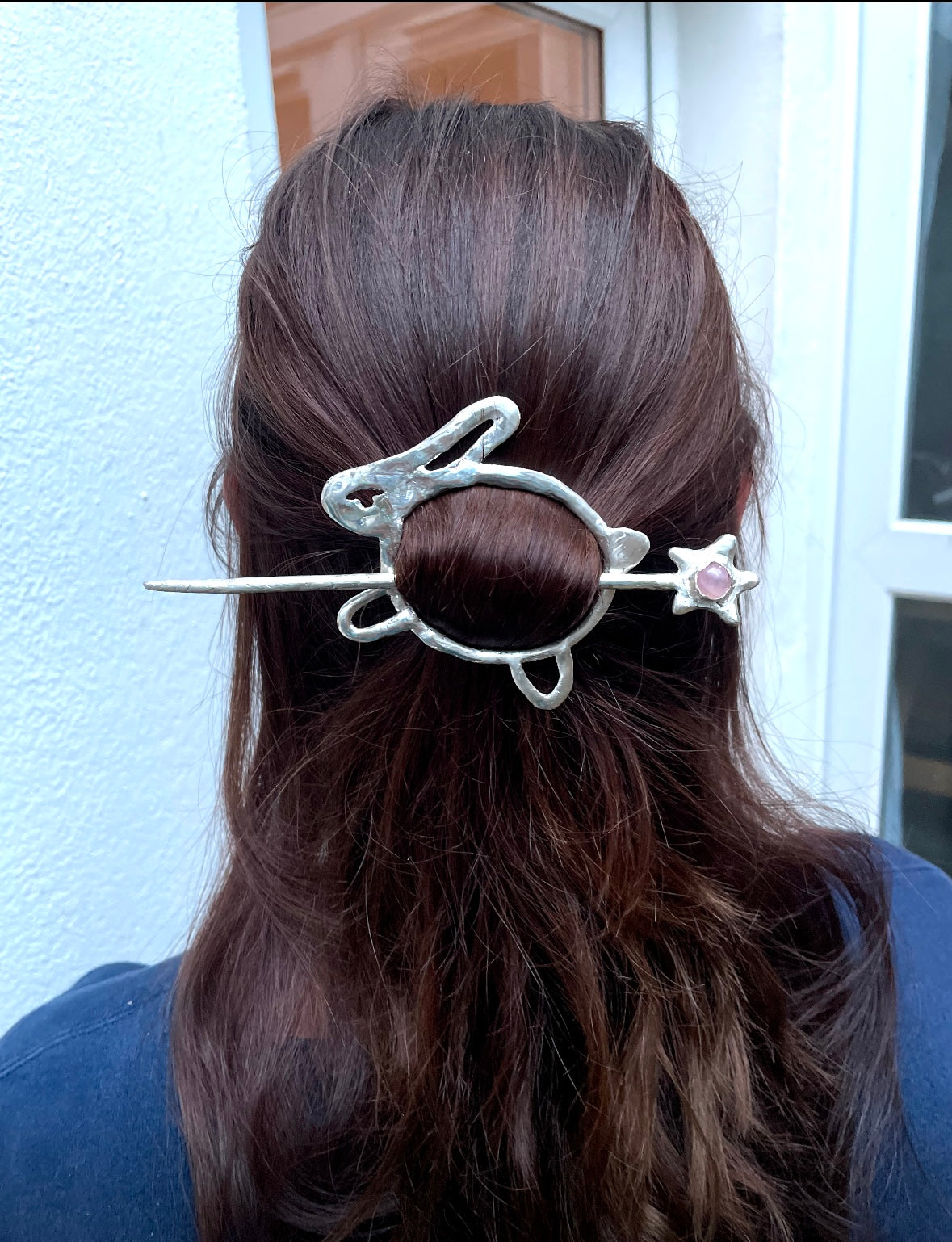 Bunny and wand hair piece