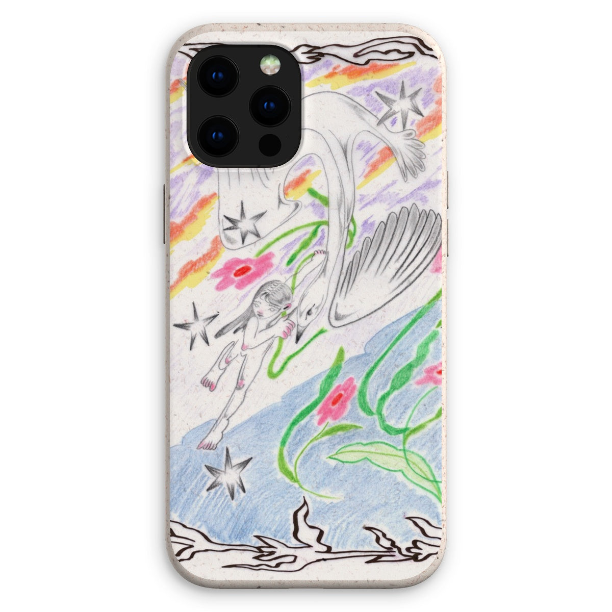 Chase me Eco Art Phone Case