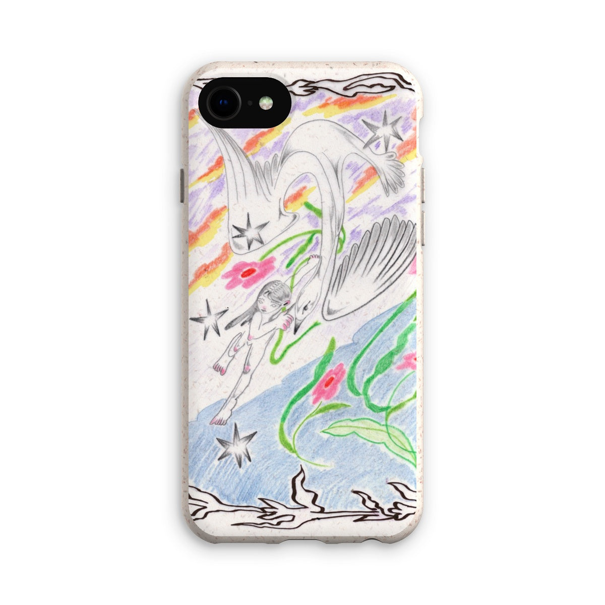 Chase me Eco Art Phone Case